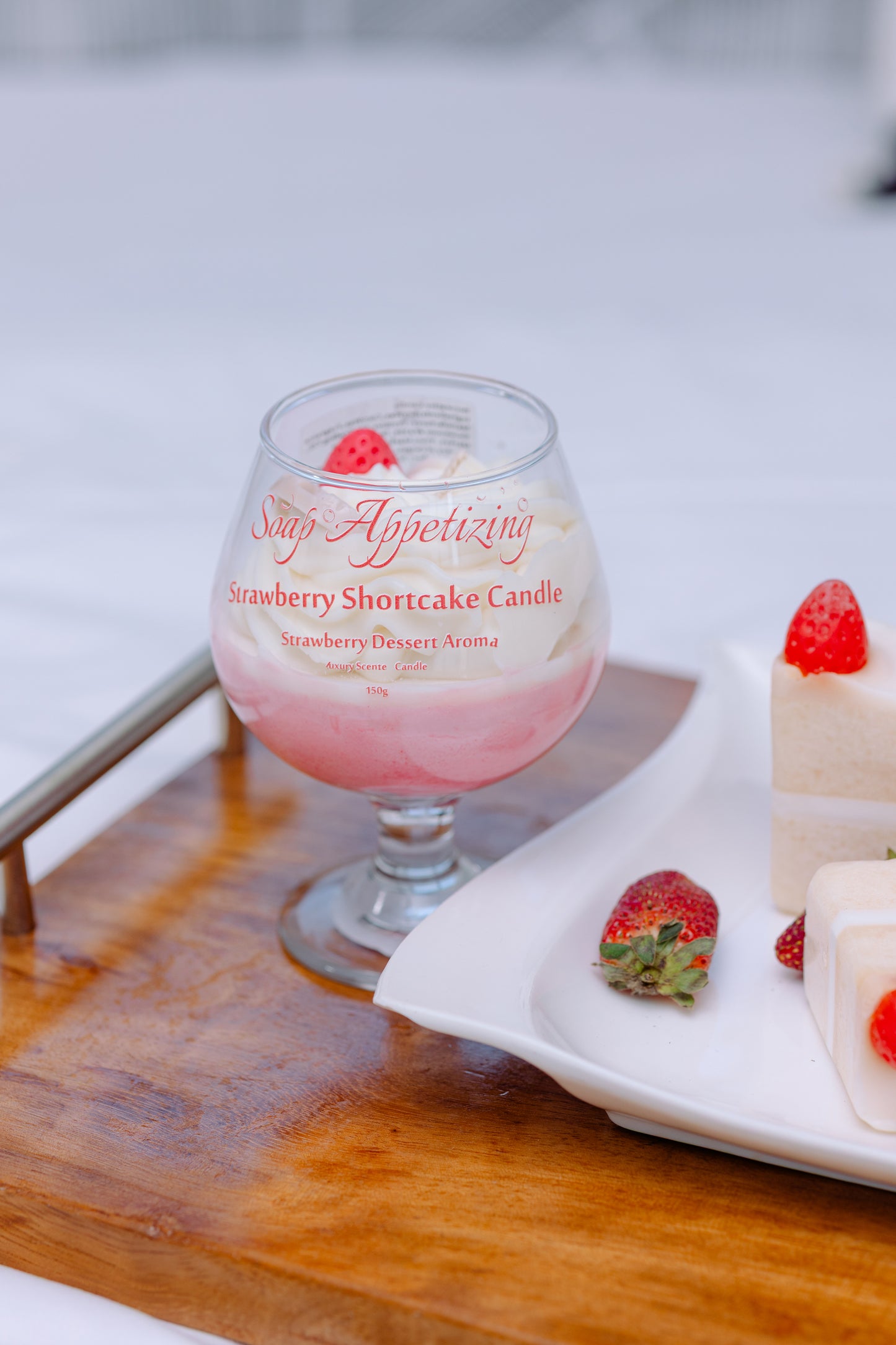Strawberry Shortcake Candle