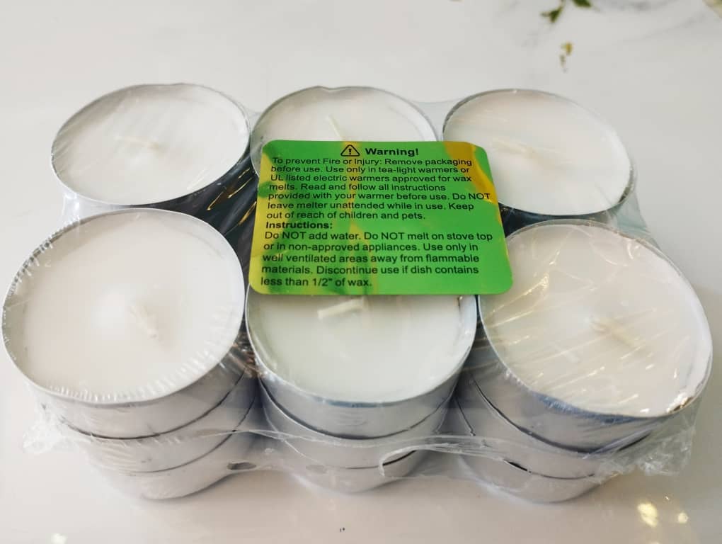 18 pack Tea lights - one per customer