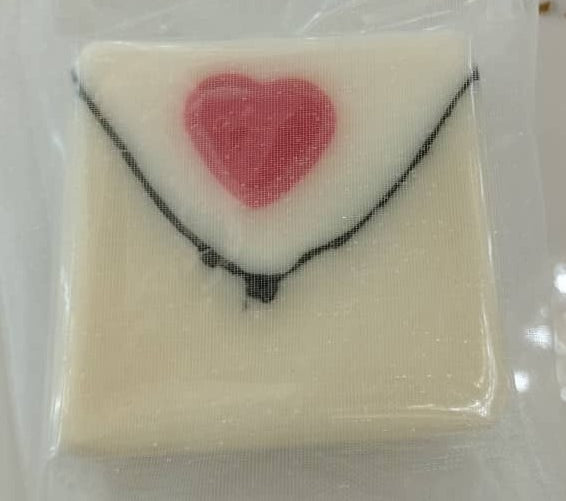 Love Letter Valentine Soap