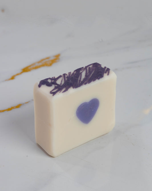 Lavender Love Heart Soap