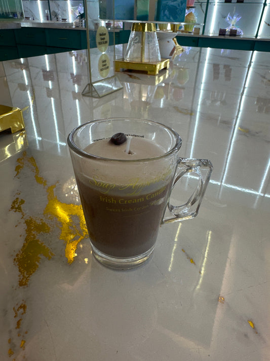 Mocha Swirl Small Candle