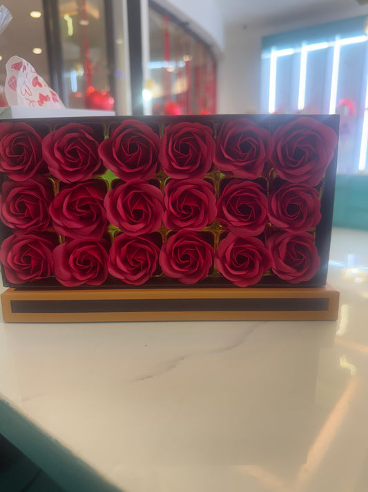 Rose petal Soap Box