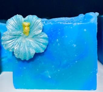 Blue Oud Bar Soap