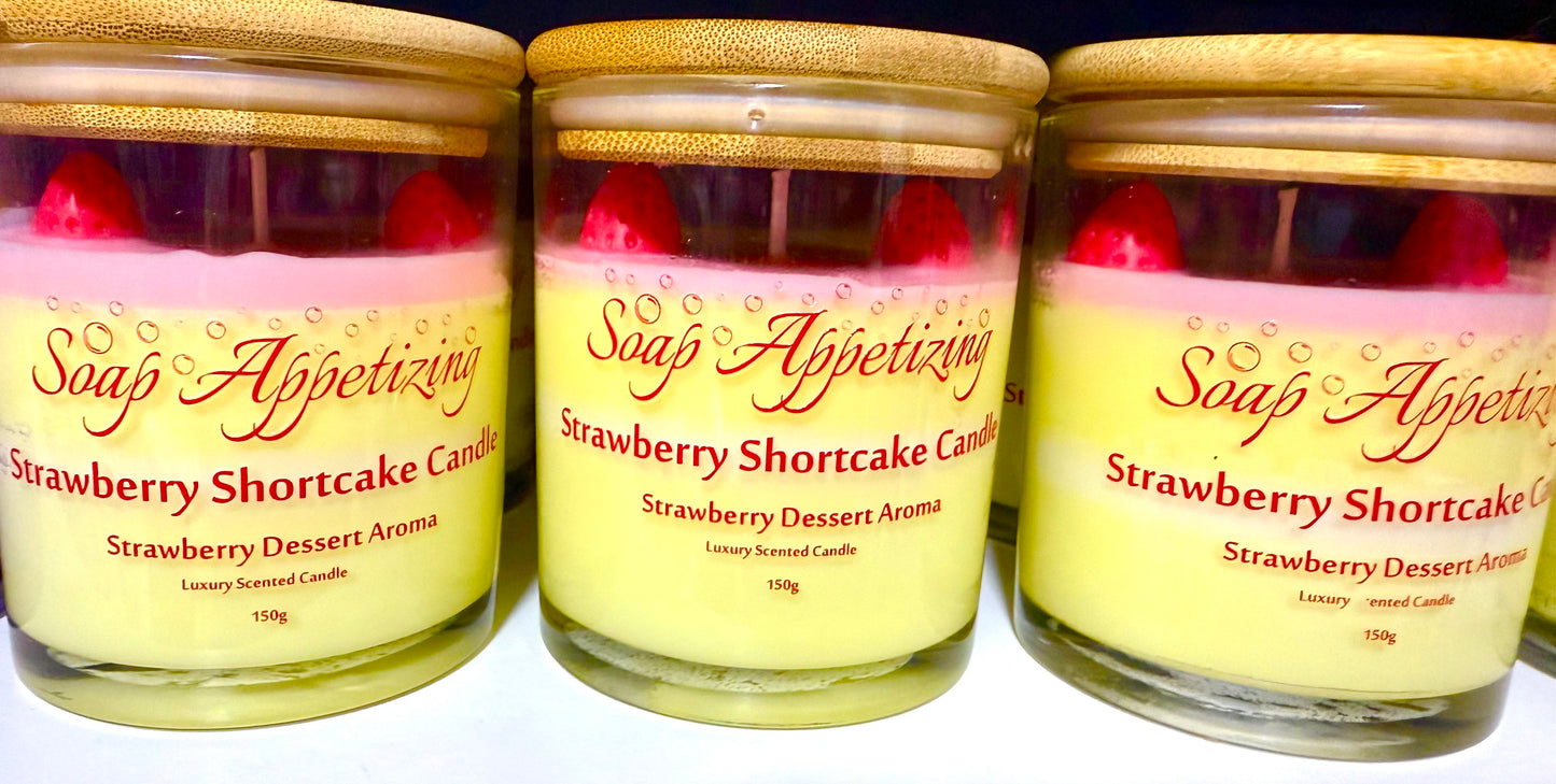 Strawberry Shortcake Candle