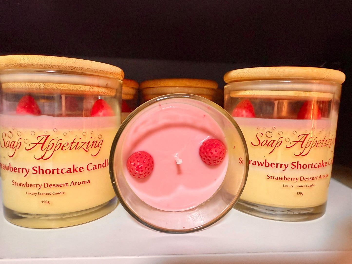 Strawberry Shortcake Candle