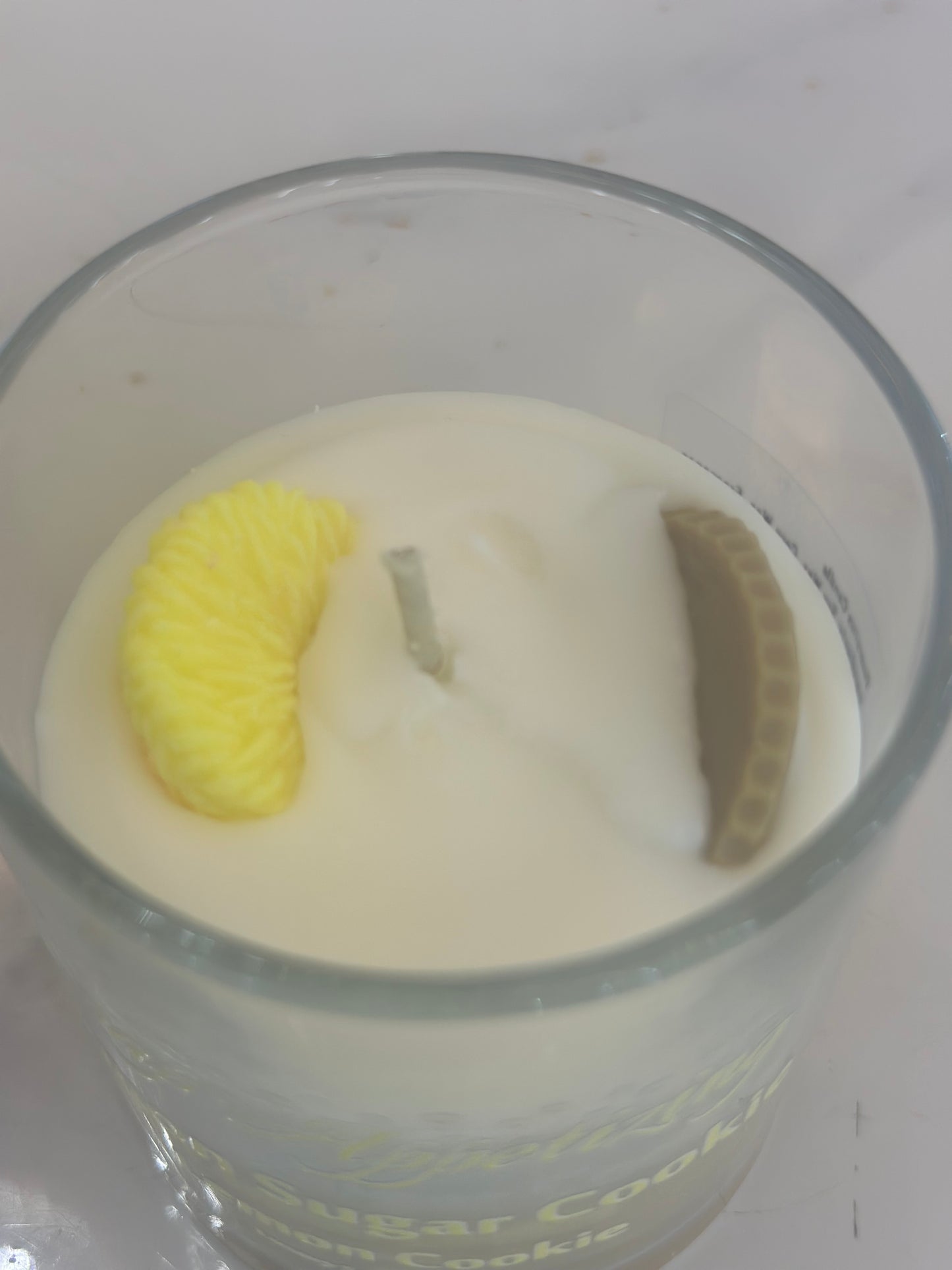 Lemon suger Cookie candle