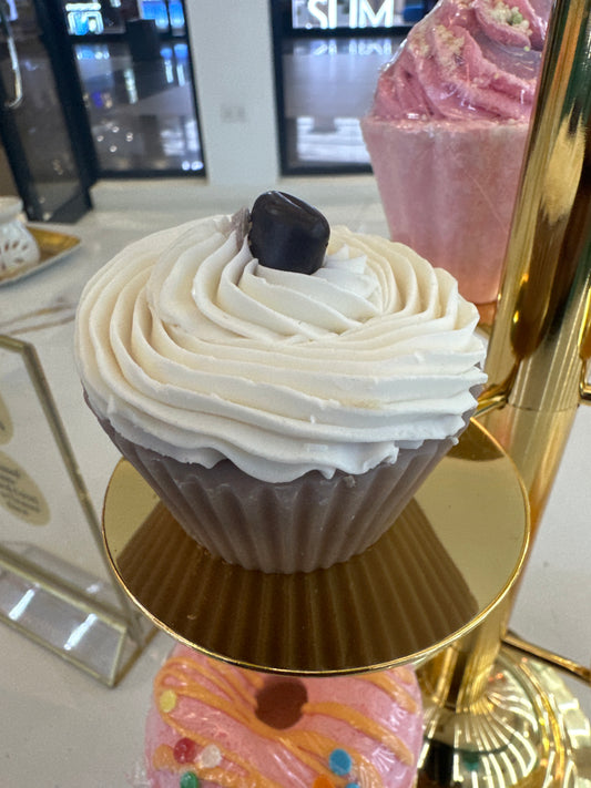 Mocha Swirl Cupcake Soap