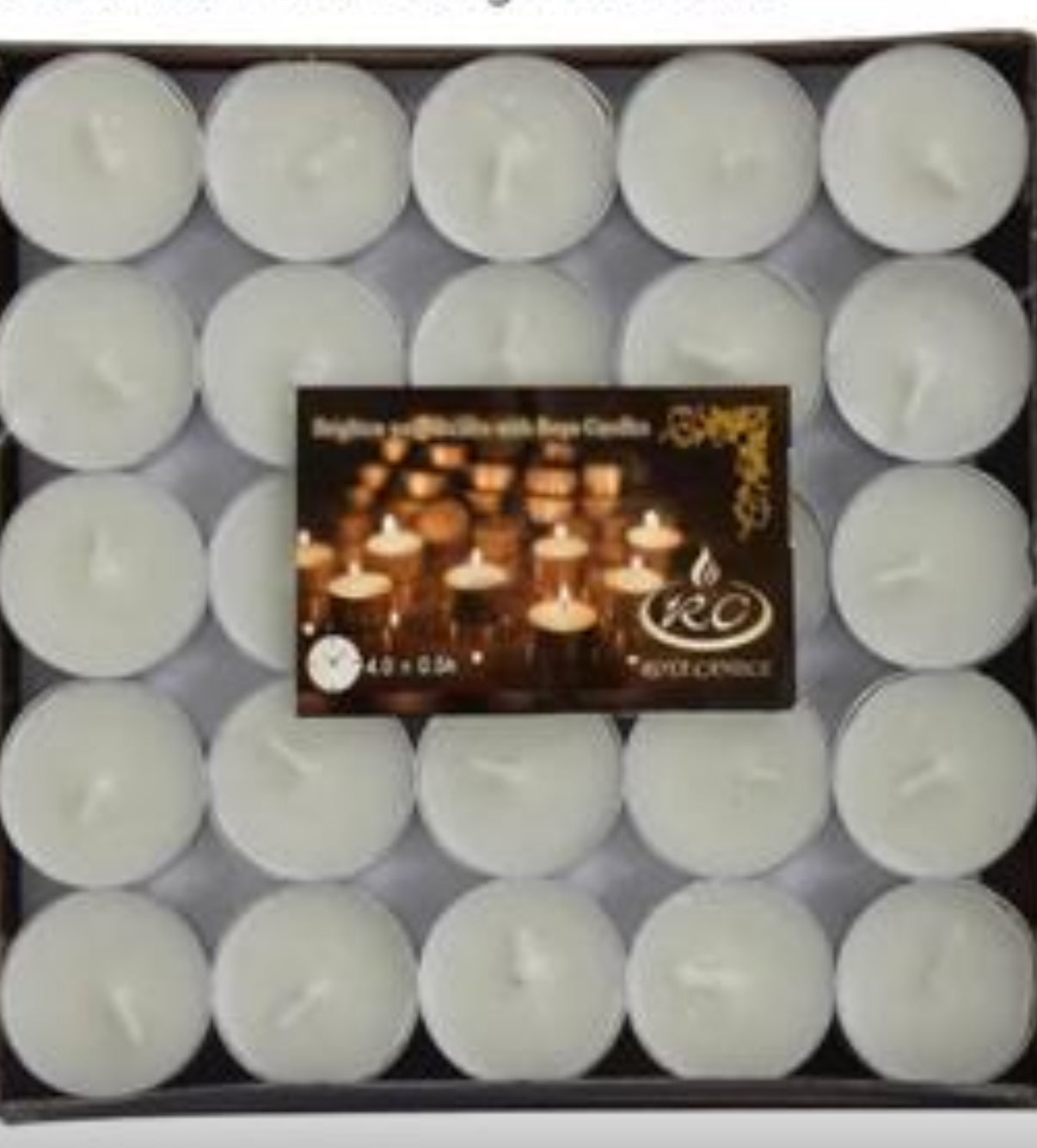 Tea lights 5 free with non electric wax melt burner