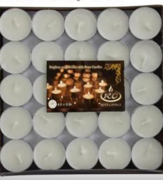 Tea lights 5 free with non electric wax melt burner