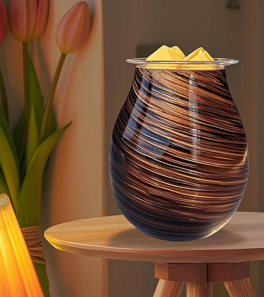 Electric Melt Burner - Brown and Yellow
