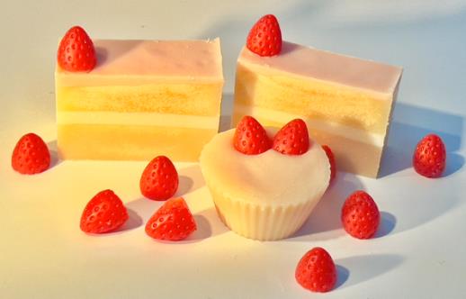 Strawberry Shortcake Bar Soap