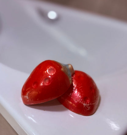Strawberry Shortcake Bath Bomb